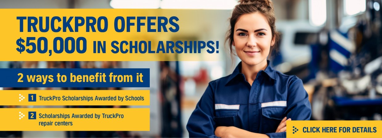 Truckpro offers $50000 in scholorships!